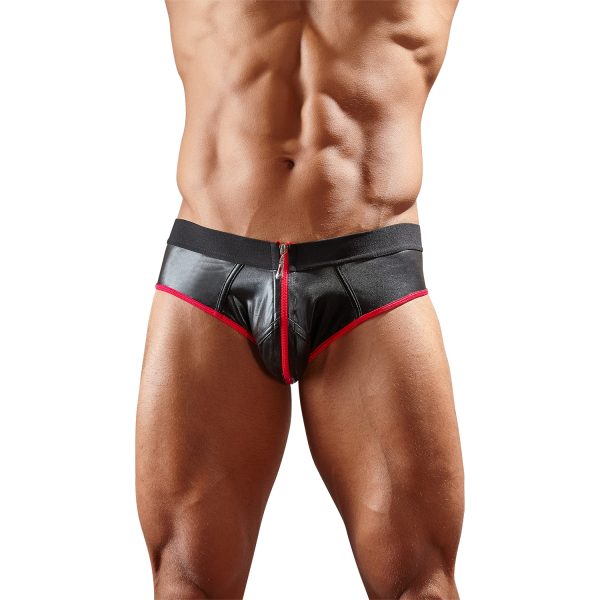 Svenjoyment Neoprene Jock with Zipper Red Red S