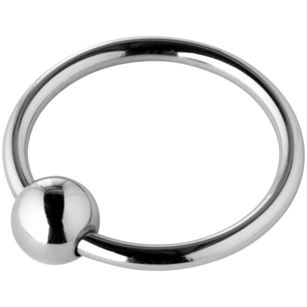 Kiotos Glans Ring with Ball Silver S