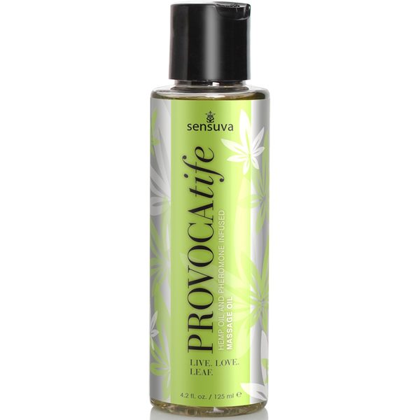 Sensuva Provocatife Massage Oil 125 ml Clear