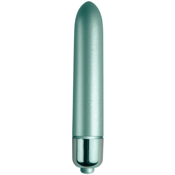 Rocks Off 90 mm Touch of Velvet Clitoral Vibrator Turquoise