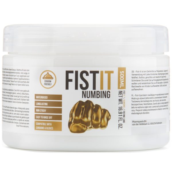 Fist It Numbing Lubricant 500 ml Clear