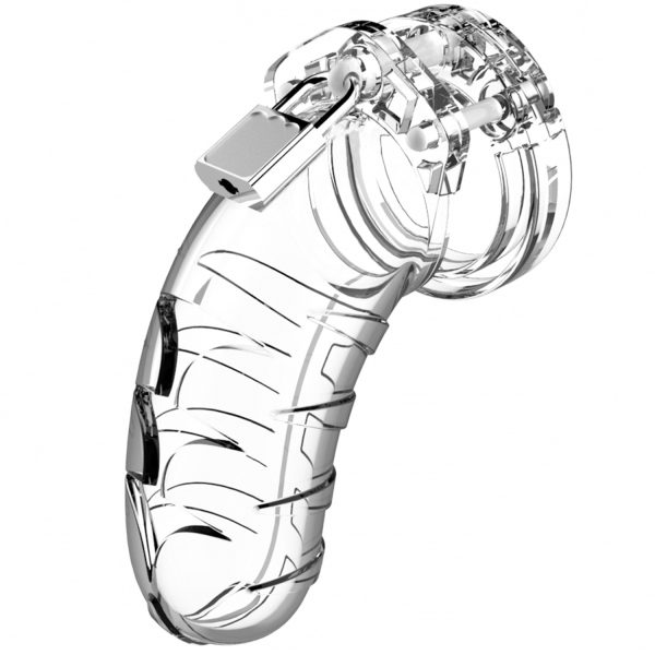 Mancage 04 Adjustable Chastity Device Clear