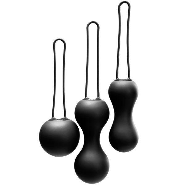 Je Joue Ami Kegel Balls Set of 3 Black Black