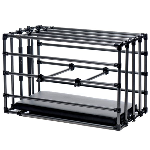 Master Series Bondage Cage Black