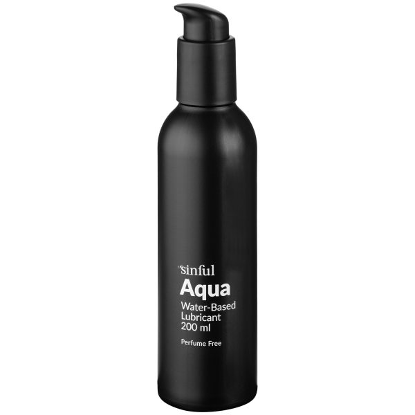 Sinful Aqua Water based Lube 200 ml Clear