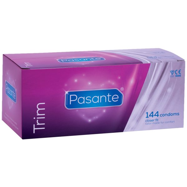 Pasante Trim Condoms 144 pcs Clear