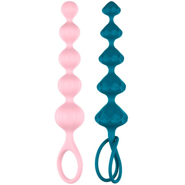 Satisfyer Love Beads Anal Beads 2 pcs Mixed colours