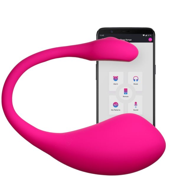 Lovense Lush 2 App Controlled G Spot Vibrator Rose