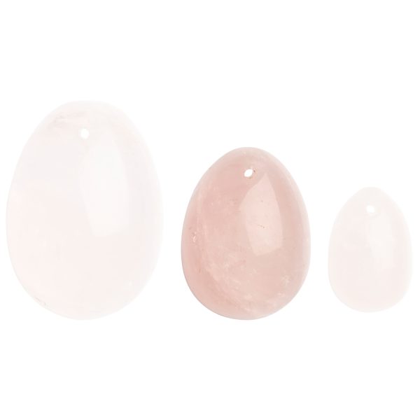 La Gemmes Yoni Egg Rose Quartz Pink M