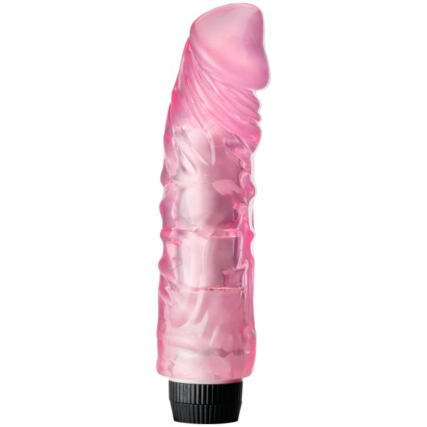 baseks Realistic Multispeed Dildo Vibrator XL Pink