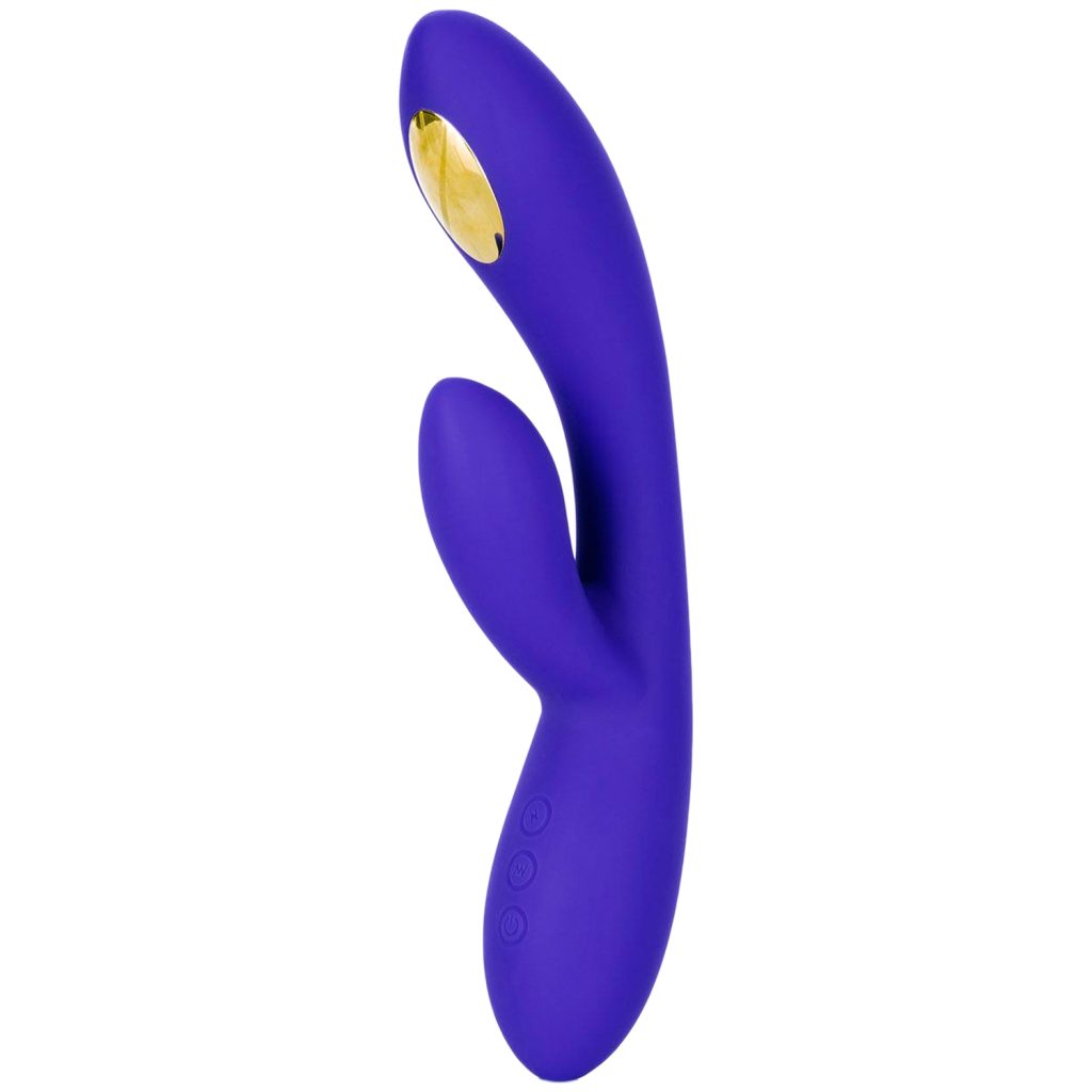 CalExotics Impulse Intimate E Stimulator Rabbit Vibrator Blue