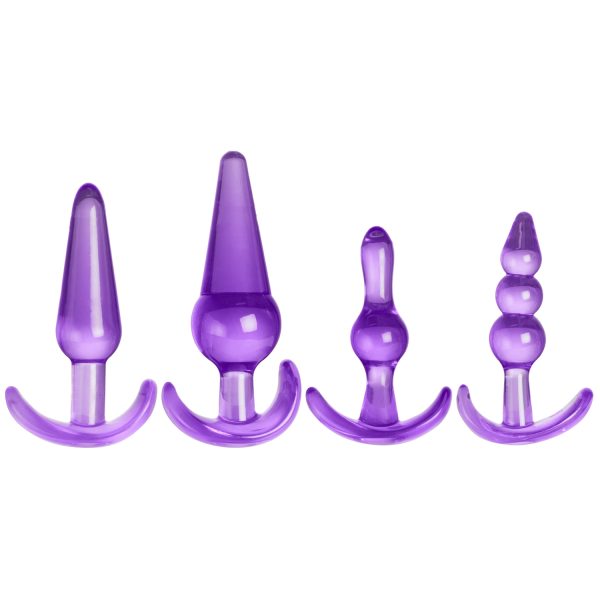 baseks Booty Butt Plug Training Set Purple