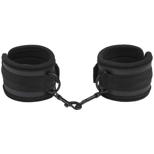 obaie Padded Neoprene Handcuffs Black