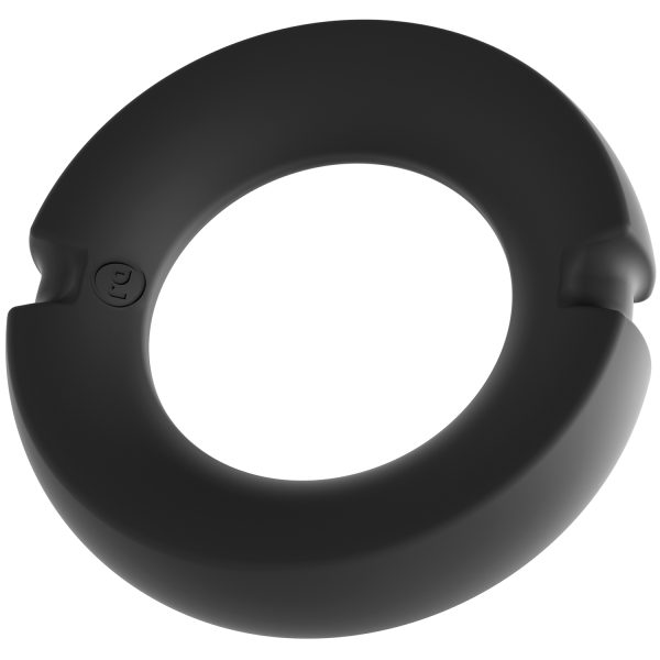 Doc Johnson Kink Silicone covered Metal Cock Ring Black S