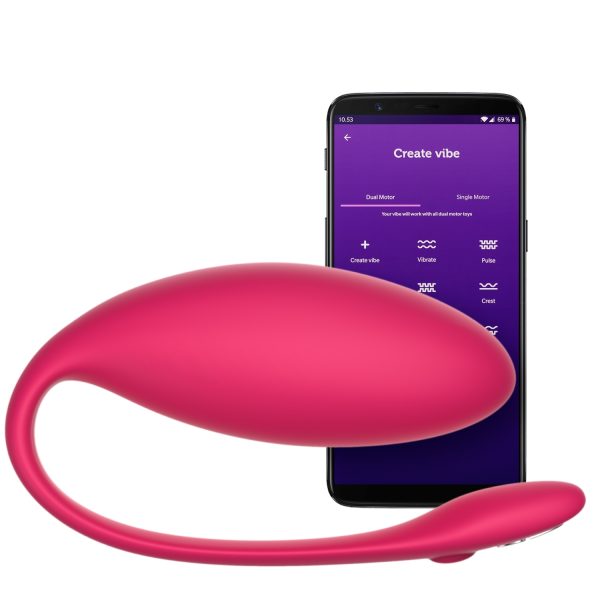 We Vibe Jive App Controlled G Spot Vibrator Pink Rose