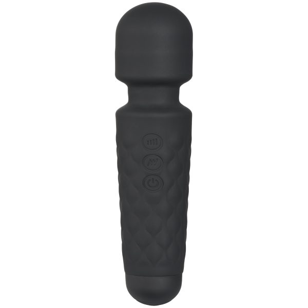 Sinful Mini Chic Rechargeable Magic Wand Vibrator Black