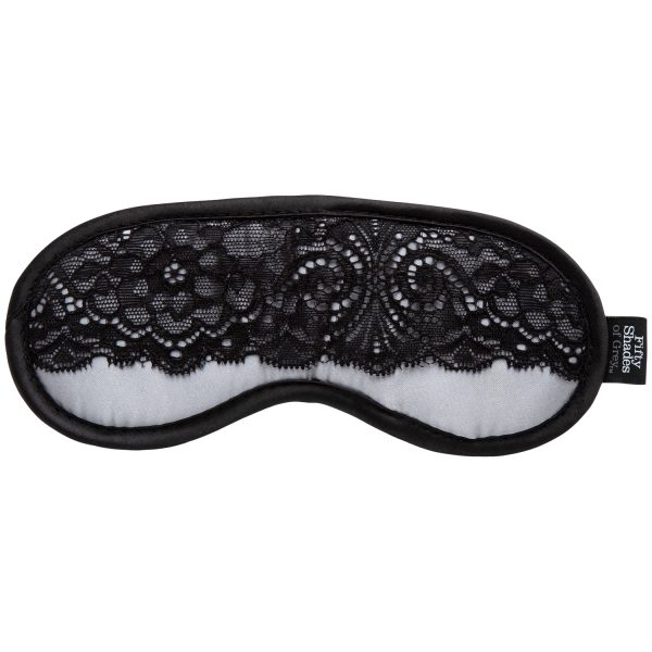 Fifty Shades Of Grey Play Nice Satin Blindfold Black One Size