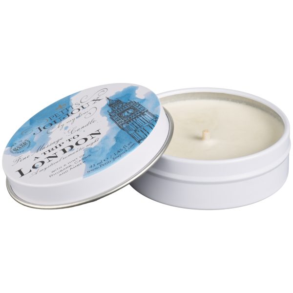 Petits Joujoux A Trip to London Massage Candle White