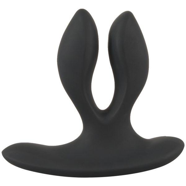 XouXou Vibrating Expander Butt Plug Black