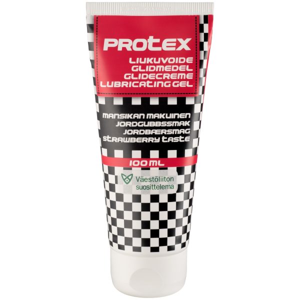 Protex Water Based Lube with Strawberry Taste 100 ml Clear