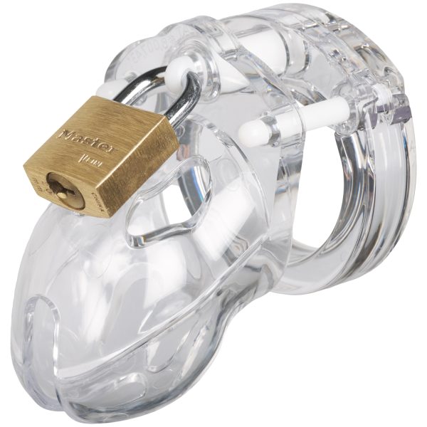 CB X Mr Stubb Clear Chastity Device 18 inch Clear