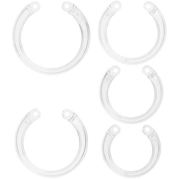 Mancage Clear Spare Ring Set 5 pcs Clear