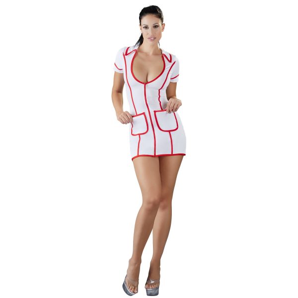 Cottelli Nurse Dress White M