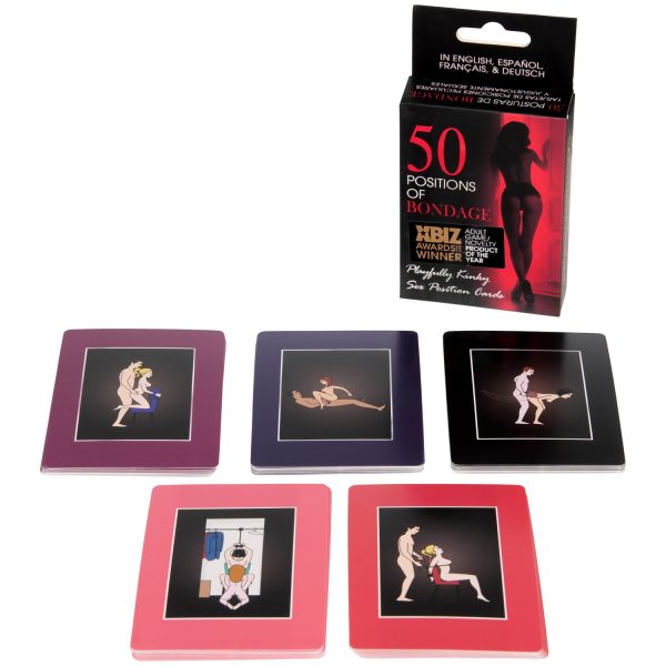 50 Positions of Bondage Cards Game Mixed colours