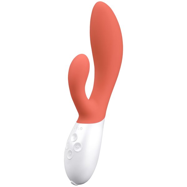 LELO Ina 3 Dual Action Rabbit Vibrator Coral