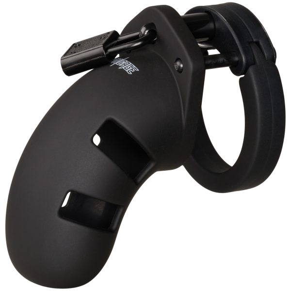 Mancage 20 Silicone Chastity Device Black