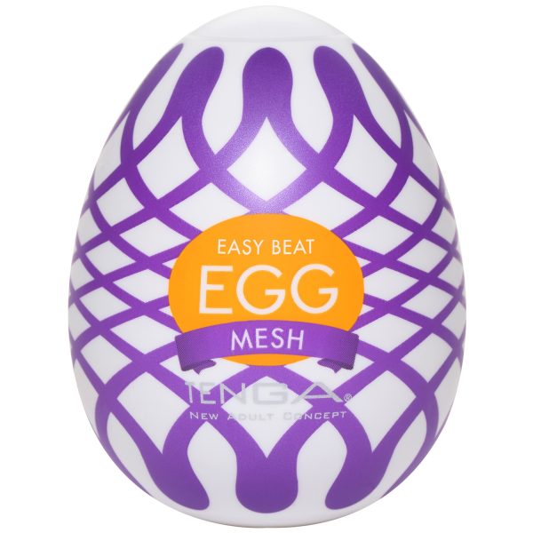 TENGA Egg Mesh Masturbator White