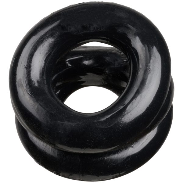 Oxballs Z Balls Cock Ring and Ball Stretcher Black