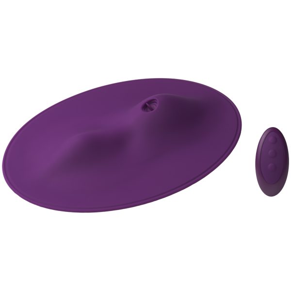 Vibepad2 Remote Controlled Hands free Stimulation Pad Purple