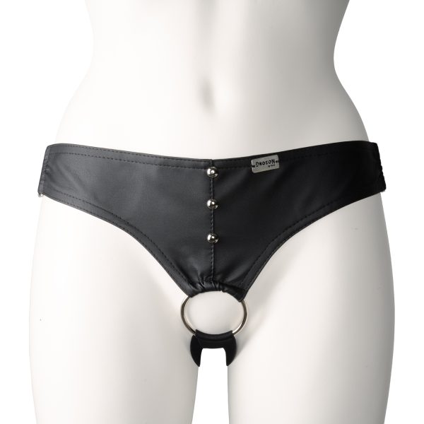 MaleBasics DNGEON Cockring Jockstrap Black One Size