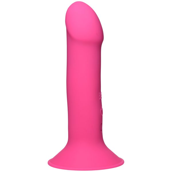 Squeeze It Squeezable Vibrating Pink Dildo 175 cm Pink