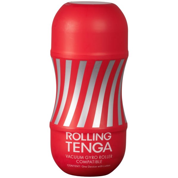 TENGA Rolling Gyro Regular Vacuum Cup Masturbator Red