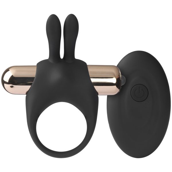 Sinful Gold Bullet Remote controlled with Rabbit Penis Ring Sleeve Mixed colours