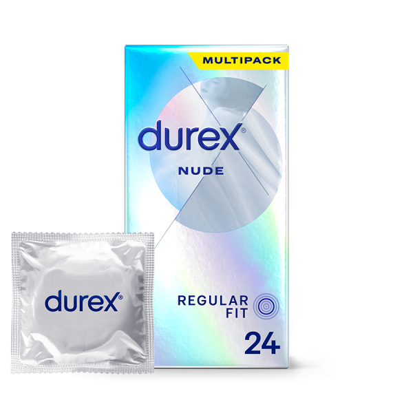 Durex Nude Regular Fit Condoms 24