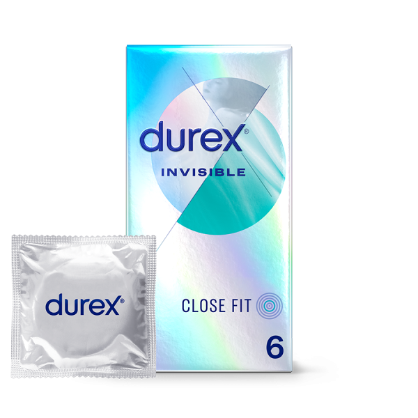 Invisible Close Fit Condoms | Durex 6