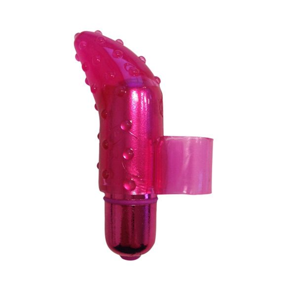 Power Bullet Frisky Finger Vibrator Rose